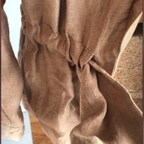 Maison Scotch Linen tie front Blazer - Picture 4 of 8